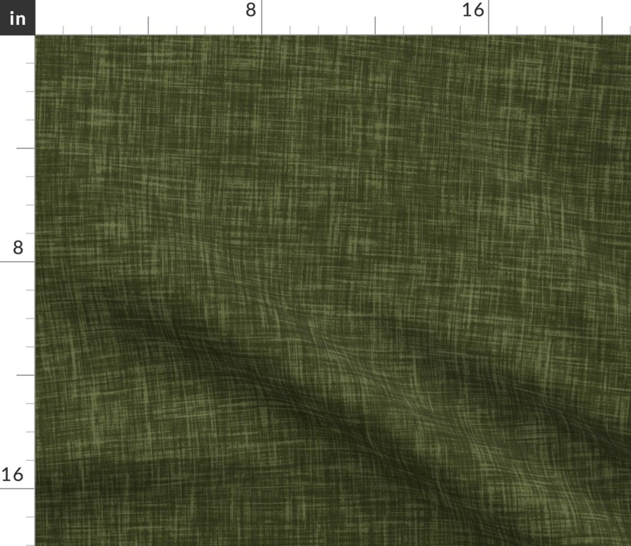 Forest Green Weathered Nature Inspired Dark Olive Classic Timeless Cozy Cabincore Distressed Custom Printed Fabric by Spoonflower Various Fabrics by the Yard or Fat Quarter